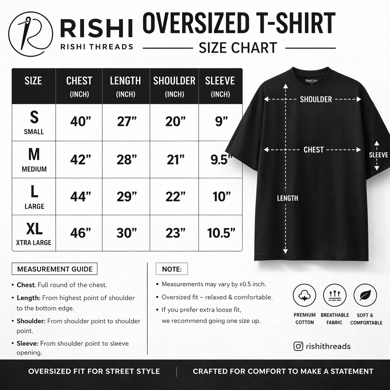 Garba Nights Graphic Oversized Black T-Shirt - Image 5